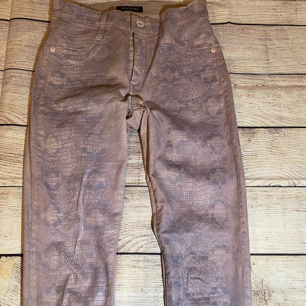 Skinny Purple Snake Jeans